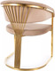 Миниатюра изображения товара Стул Signal Crown Velvet (Bluvel 28 бежевый/золотой)