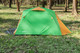 Миниатюра изображения товара Палатка Sundays ZC-TT009-3P v2 (зеленый/желтый со спальным мешком ZC-SB001 синий)