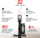 Миниатюра изображения товара Гребной тренажер UNIX Fit Pro Air Magnetic Rower-X / RMAMRXB (черный)