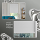 Миниатюра изображения товара Рулонная штора Franc Gardiner Blackout Silver 60x250 / 7202602 (белый)