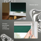 Миниатюра изображения товара Рулонная штора Franc Gardiner Blackout Silver 60x160 / 97284322 (изумрудный)