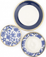 Миниатюра изображения товара Набор столовой посуды Fioretta Blue Flower TDS135 (16пр)