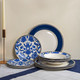 Миниатюра изображения товара Набор столовой посуды Fioretta Blue Flower TDS135 (16пр)