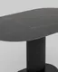 Миниатюра изображения товара Обеденный стол Stool Group Mystery 130x80 / T-015 (черный/керамика)