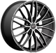Миниатюра изображения товара Литой диск X'trike X-141 Exeed RX/Tiggo 9/Jaecoo J8 20x8 5x108мм DIA 65.1мм ET 41мм (HS)