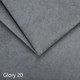 Миниатюра изображения товара Односпальная кровать Elmax Катания 100x200 угол левый (Glory 20)