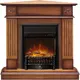 Миниатюра изображения товара Каминокомплект Смолком Brighton Corner Std-Asp Fobos FX M Black RC (дуб антик)