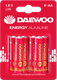 Миниатюра изображения товара Комплект батареек Daewoo Energy Alkaline LR6 BL-6 / 5057067