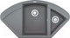 Миниатюра изображения товара Мойка кухонная Elleci Easy Corner Titanium M73 / LMYCOR73