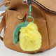 Миниатюра изображения товара Брелок Sima-Land Пушистик на кольце. Груша желтая / 9765738 (желтый)