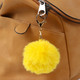 Миниатюра изображения товара Брелок Sima-Land Пушистик на кольце. Смайл / 10473199 (желтый)