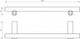 Миниатюра изображения товара Держатель для полотенца Abber Osten 316 AA1853BST (брашированная сталь)