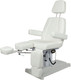 Миниатюра изображения товара Косметологическое кресло Элеганс Сириус-08 (белый, регулировка высоты с помощью электромотора)