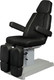 Миниатюра изображения товара Косметологическое кресло Элеганс Сириус-08 (черный матовый, регулировка высоты с помощью электромотора)