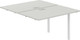 Миниатюра изображения товара Комплект столов модульных Norden 240х143.8х75 / SG.214.SH.44.WH (белый/серый бархат)