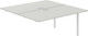 Миниатюра изображения товара Комплект столов модульных Norden 320х163.8х75 / SG.219.SH.44.WH (белый/серый бархат)