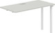 Миниатюра изображения товара Стол модульный Norden s-b-s 240х60х75 / SG.261.SH.44.WH (белый/серый бархат)
