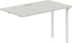 Миниатюра изображения товара Стол модульный Norden s-b-s 240х70х75 / SG.262.SH.44.WH (белый/серый бархат)
