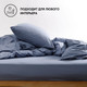 Миниатюра изображения товара Простыня Urban Family Деним 180x200x20 / 710 (на резинке)