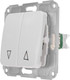 Миниатюра изображения товара Выключатель Kranz Dea KR-78-0209 (белый)