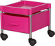 Миниатюра изображения товара Тележка парикмахерская Элеганс Алана-01 (розовый)