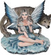 Миниатюра изображения товара Статуэтка Lenardi Фея и волк 307-006