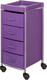 Миниатюра изображения товара Тележка парикмахерская Элеганс Алана-04 (фиолетовый)