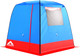 Миниатюра изображения товара Палатка-баня MORZH 1 окно (синий/красный)