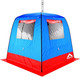 Миниатюра изображения товара Палатка-баня MORZH 2 окна (синий/красный)