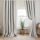 Миниатюра изображения товара Комплект штор Mio Tesoro Blackout 300x250 + Гардина Вуаль 300х250 (светло-серый/кремовый)