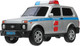 Миниатюра изображения товара Автомобиль игрушечный Технопарк Lada 4x4 Urban Полиция / URBANBLACK-20PLPOL-SR