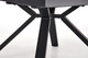 Миниатюра изображения товара Обеденный стол Halmar Vertigo 130-180x130x76 (белый мрамор/черный)