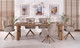 Миниатюра изображения товара Обеденный стол Halmar Melton 200-300x101x76 (орех светлый/орех светлый)
