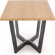 Миниатюра изображения товара Обеденный стол Halmar Massive 2 160-250x90x77 (дуб натуральный/черный)