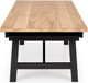Миниатюра изображения товара Обеденный стол Halmar Fiesta 200-280x100x77 (дуб натуральный/черный)