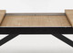 Миниатюра изображения товара Обеденный стол Halmar Fiesta 200-280x100x77 (дуб натуральный/черный)