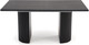 Миниатюра изображения товара Обеденный стол Halmar Bolero 160-250x90x76 (черный дуб/черный)