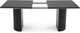 Миниатюра изображения товара Обеденный стол Halmar Bolero 160-250x90x76 (черный дуб/черный)