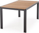 Миниатюра изображения товара Стол садовый Halmar Fierro P (коричневый/черный)