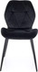 Миниатюра изображения товара Стул Signal Rick Velvet (Bluvel 19 черный/черный)