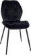 Миниатюра изображения товара Стул Signal Rick Velvet (Bluvel 19 черный/черный)