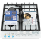 Миниатюра изображения товара Газовая варочная панель Zugel ZGH450W