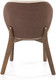 Миниатюра изображения товара Стул Halmar K583 (коричневый/бежевый/орех)
