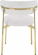 Миниатюра изображения товара Стул Signal Elton (Raven 22 светло-бежевый/золотой)