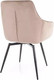 Миниатюра изображения товара Стул Signal Marlo Velvet (Bluvel 40 темно-бежевый/черный)