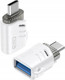 Миниатюра изображения товара Адаптер XO С USB-A на Type-c OTG / NB256B