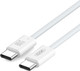 Миниатюра изображения товара Кабель XO Type-C to Type-C CC 60W / NB-Q273 (белый)