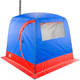 Миниатюра изображения товара Палатка-баня MORZH XL Lux (синий/красный)