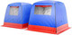 Миниатюра изображения товара Палатка-баня MORZH XL Lux (синий/красный)