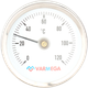 Миниатюра изображения товара Термометр биметаллический Varmega Накладной 63мм 120С с пружиной / VMMT05-635000